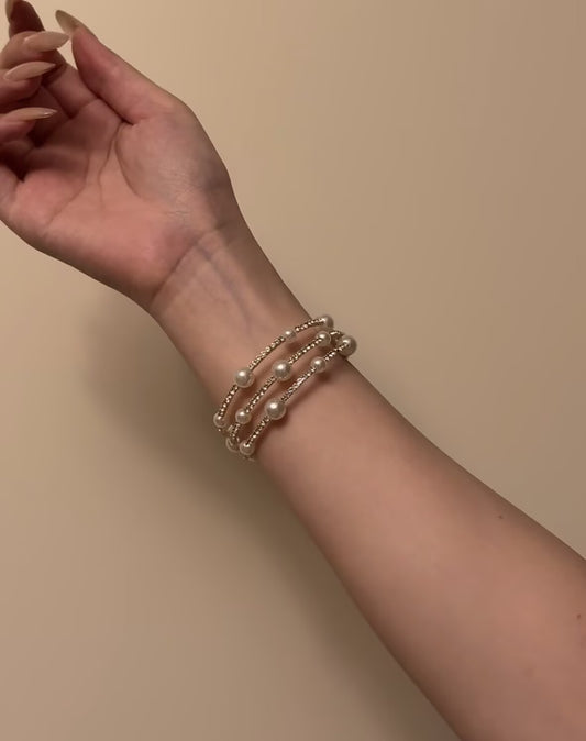 The "Starry Orbit" Stainless Steel Bangle – A Treasure with a Human Touch