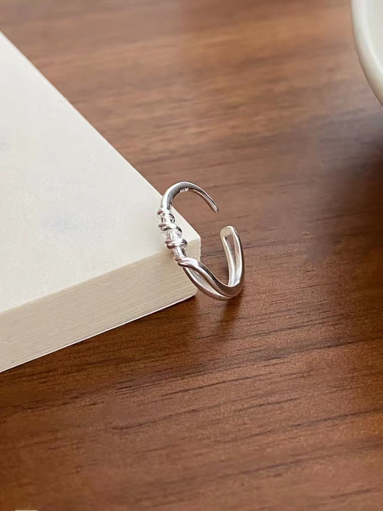 Whisper Tail Adjustable Ring