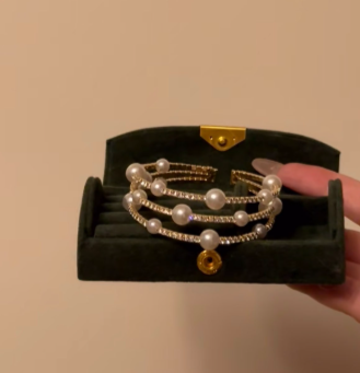 The "Starry Orbit" Stainless Steel Bangle – A Treasure with a Human Touch