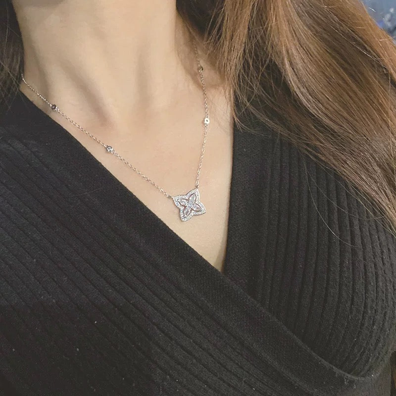 "The Blooming Soul" | Fine Intricate Floral Pendant Necklace