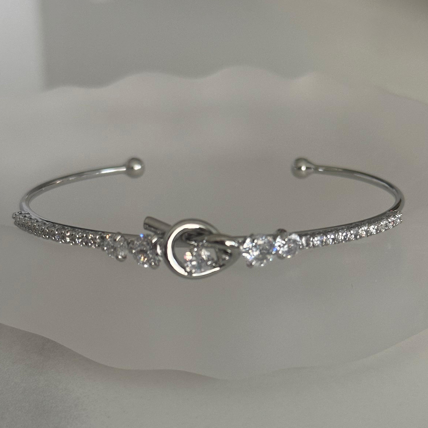 Graceful Stack - Free Mixable silver Bracelet Collection