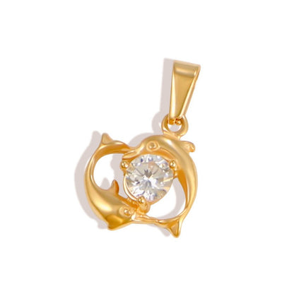 Sparkling Cross Stainless Steel Pendant Collection style 7