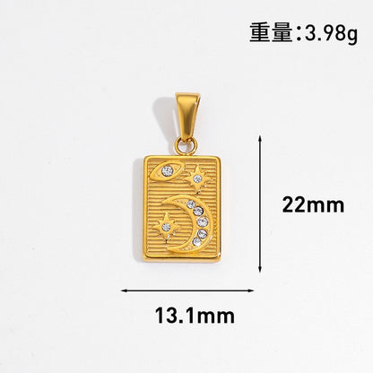 Celestial & Symbol Stainless Steel Pendant Collection style 2