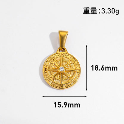 Celestial & Symbol Stainless Steel Pendant Collection style 4