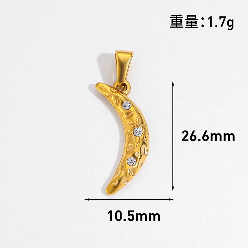 Celestial & Symbol Stainless Steel Pendant Collection style 5
