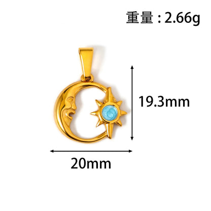 Celestial & Symbol Stainless Steel Pendant Collection style 6