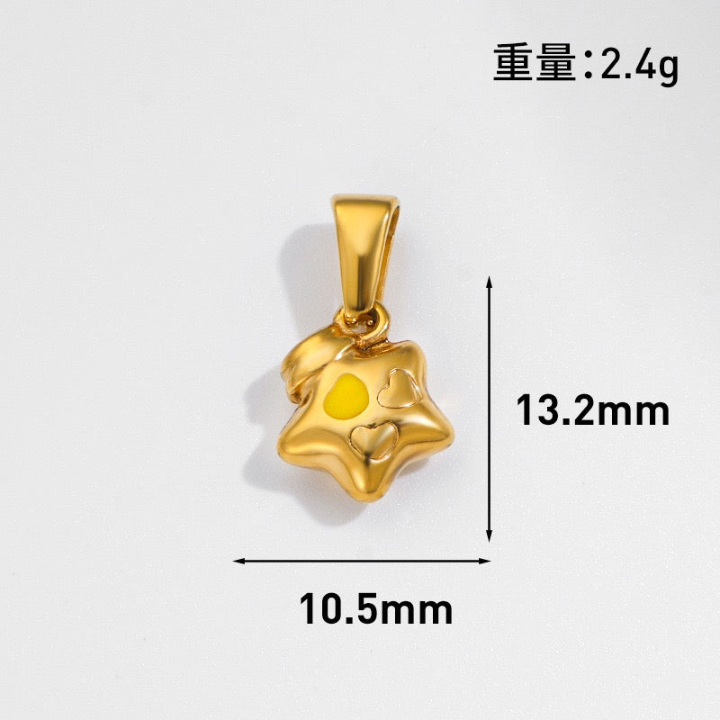 Celestial & Symbol Stainless Steel Pendant Collection style 9
