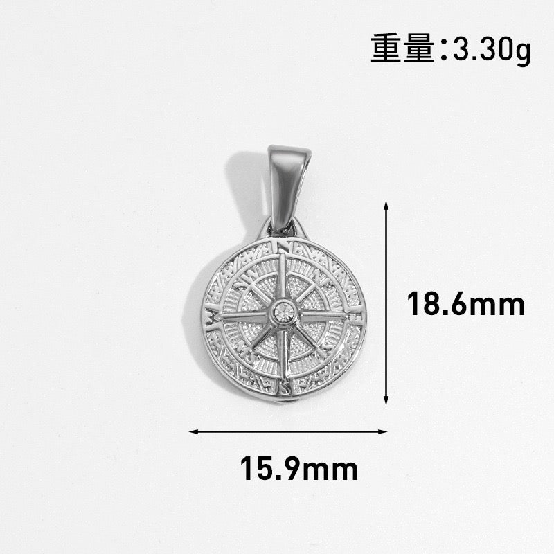 Celestial & Symbol Stainless Steel Pendant Collection style 13