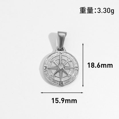 Celestial & Symbol Stainless Steel Pendant Collection style 13