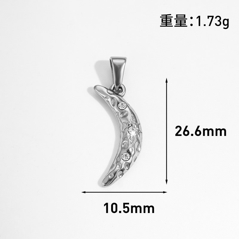 Celestial & Symbol Stainless Steel Pendant Collection style 14