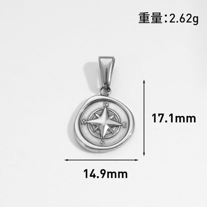 Celestial & Symbol Stainless Steel Pendant Collection style 15