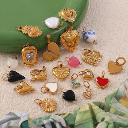 Heart Keepsake Pendant Charms