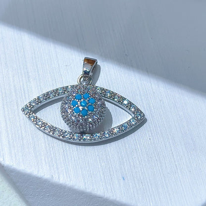 Rotating Floral & Sparkle Copper Pendant Collection style 7