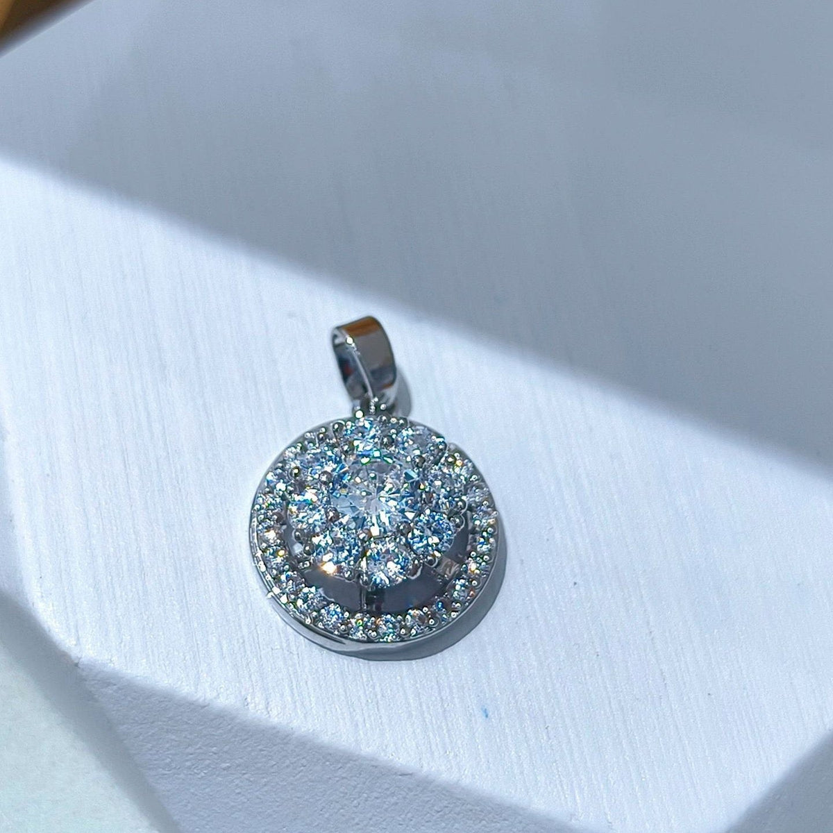 Rotating Floral & Sparkle Copper Pendant Collection style 25