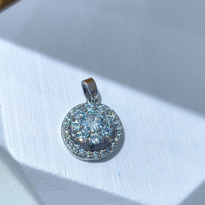 Rotating Floral & Sparkle Copper Pendant Collection style 25