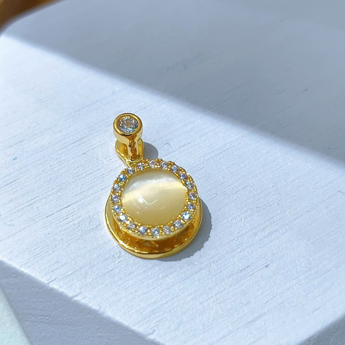 Rotating Floral & Sparkle Copper Pendant Collection style 28