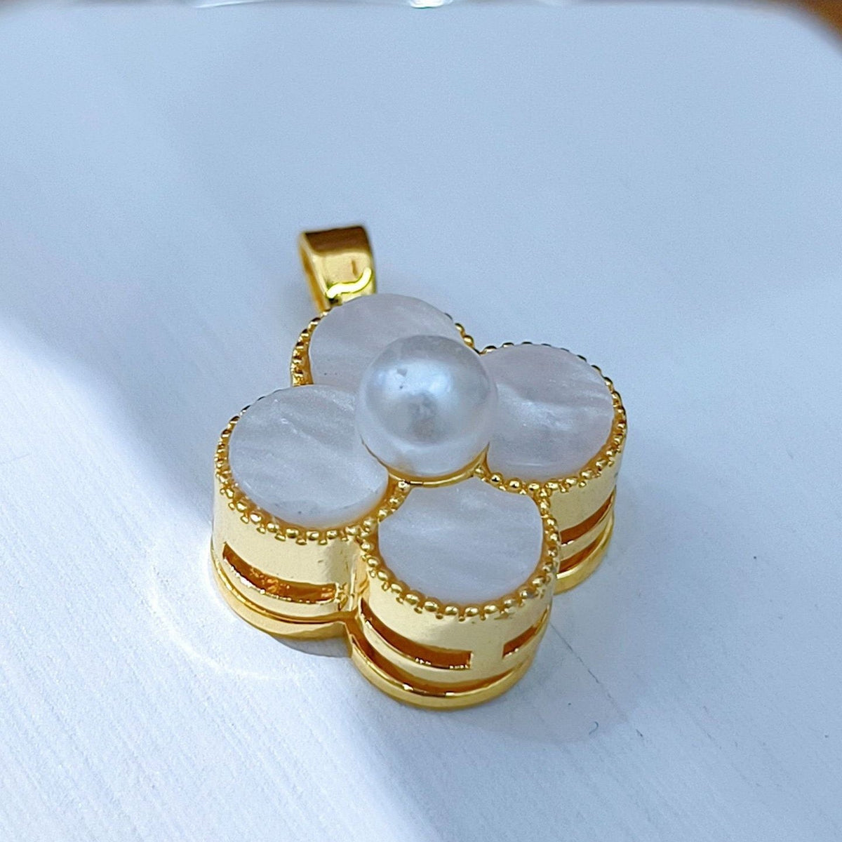 Rotating Floral & Sparkle Copper Pendant Collection style 58
