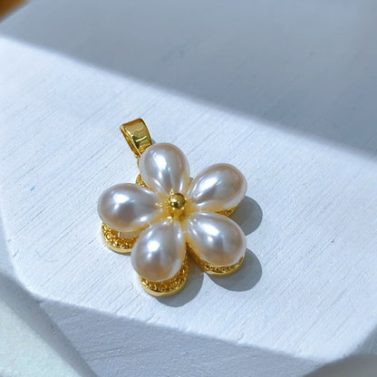 Rotating Floral & Sparkle Copper Pendant Collection style 64