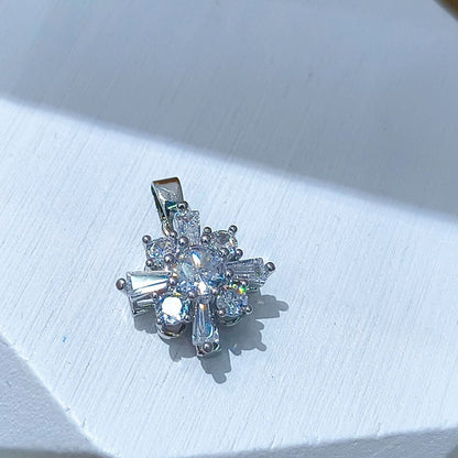 Rotating Floral & Sparkle Copper Pendant Collection style 92