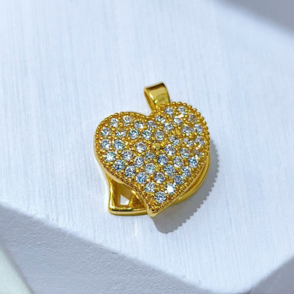 Rotating Floral & Sparkle Copper Pendant Collection style 107