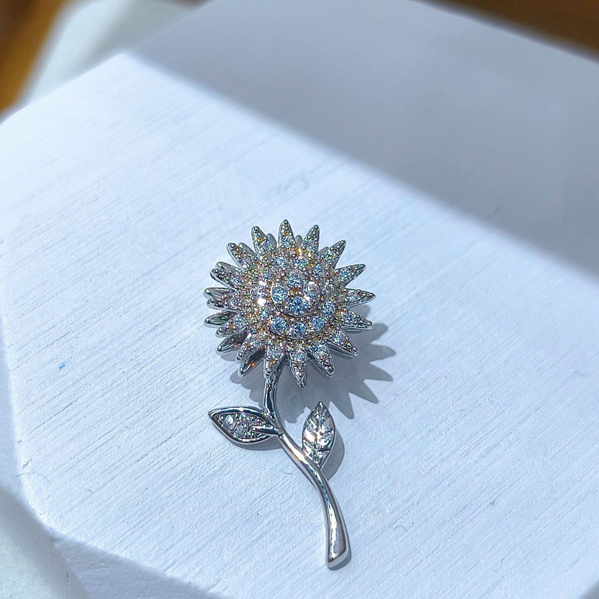 Rotating Floral & Sparkle Copper Pendant Collection style 113