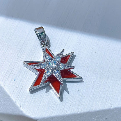 Rotating Floral & Sparkle Copper Pendant Collection style 130