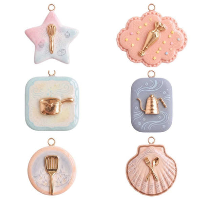 Pastel Baking Tools Copper Charm Collection gallery image 3