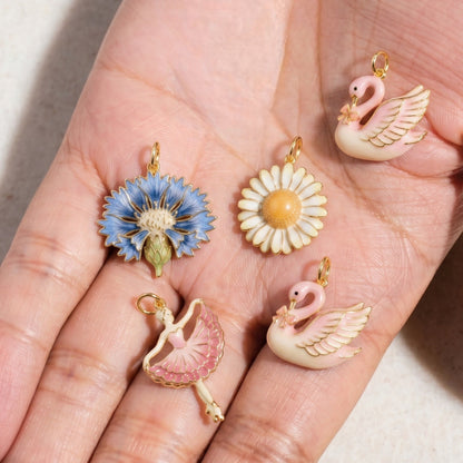 Ballet Garden Copper Charm Collection