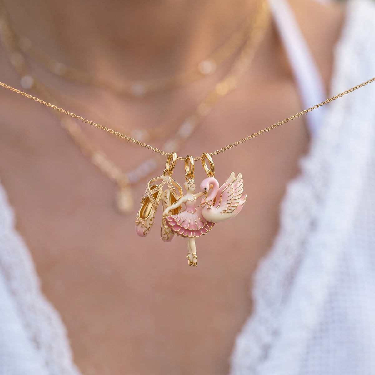Ballet Garden Copper Charm Collection