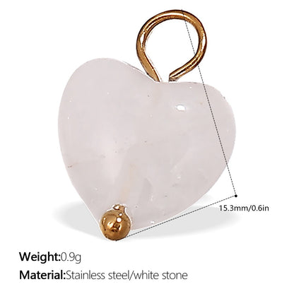 Heart Keepsake Pendant Charms