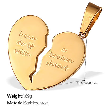 Heart Keepsake Pendant Charms