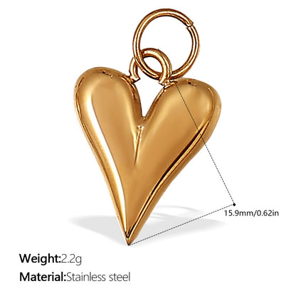 Heart Keepsake Pendant Charms