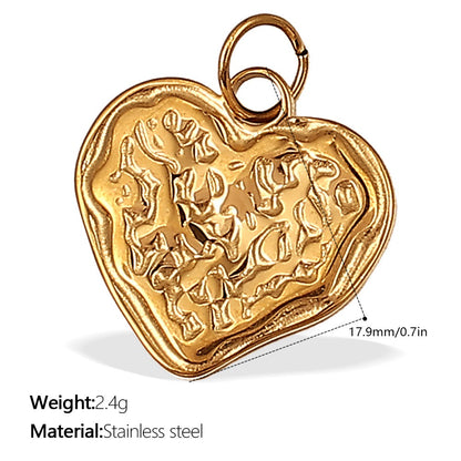 Heart Keepsake Pendant Charms