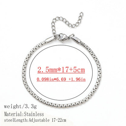 Stainless Steel DIY Bracelet Chains product image 29