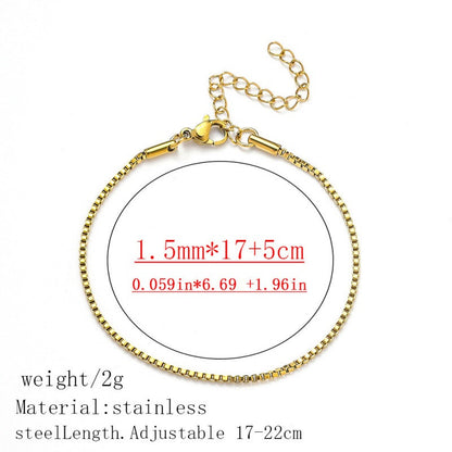 Stainless Steel DIY Bracelet Chains product image 42