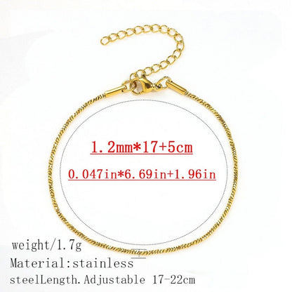 Stainless Steel DIY Bracelet Chains product image 54