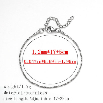 Stainless Steel DIY Bracelet Chains product image 55