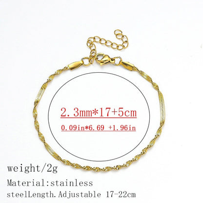 Stainless Steel DIY Bracelet Chains product image 56