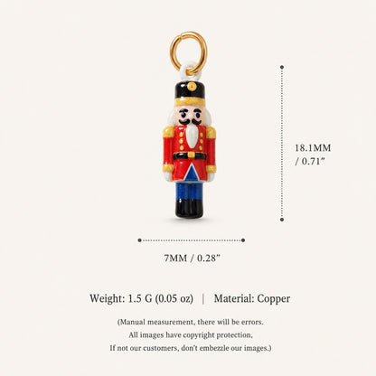 Ballet Story Copper Charm Collection - Nutcracker Soldier