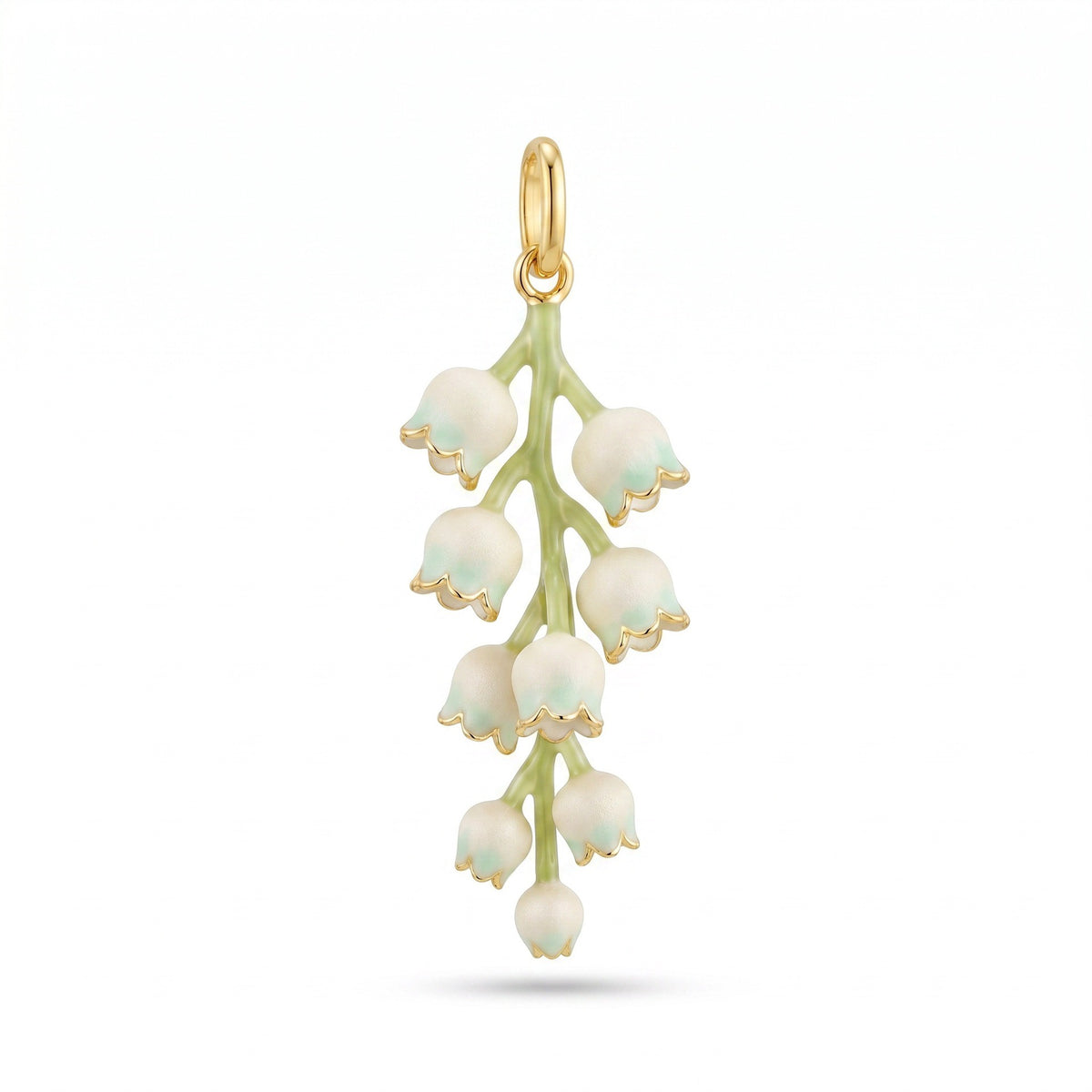 Ballet Garden Copper Charm Collection - Lily of the Valley