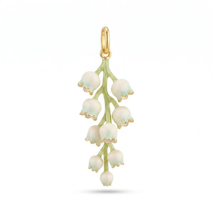 Ballet Garden Copper Charm Collection - Lily of the Valley