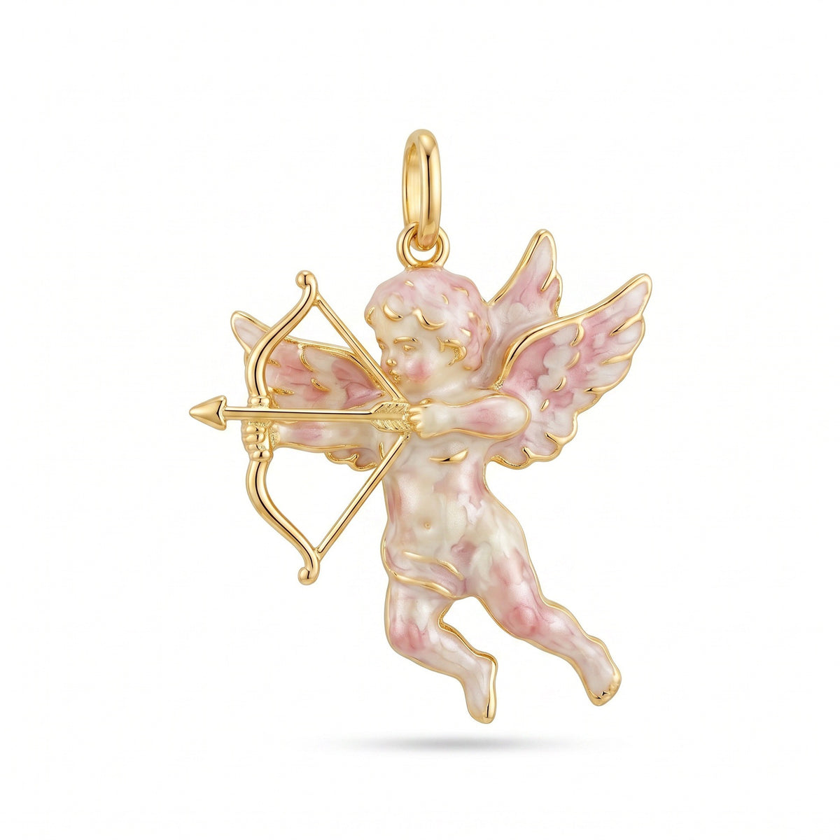 Ballet Garden Copper Charm Collection - Pink Cupid