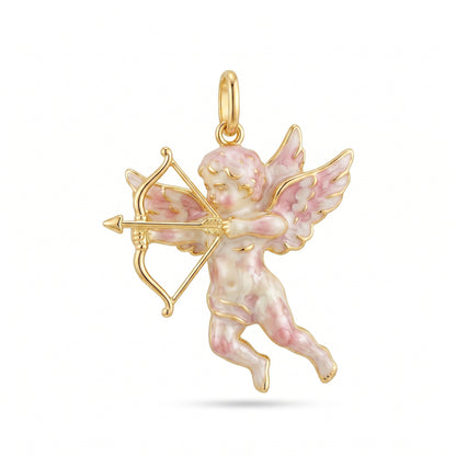 Ballet Garden Copper Charm Collection - Pink Cupid