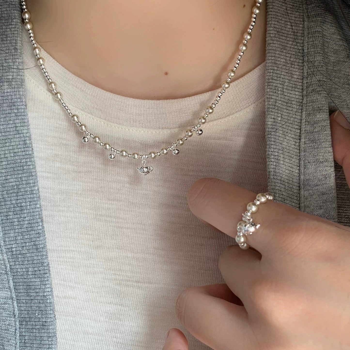 Afternoon Tea Pearl Jewelry Set