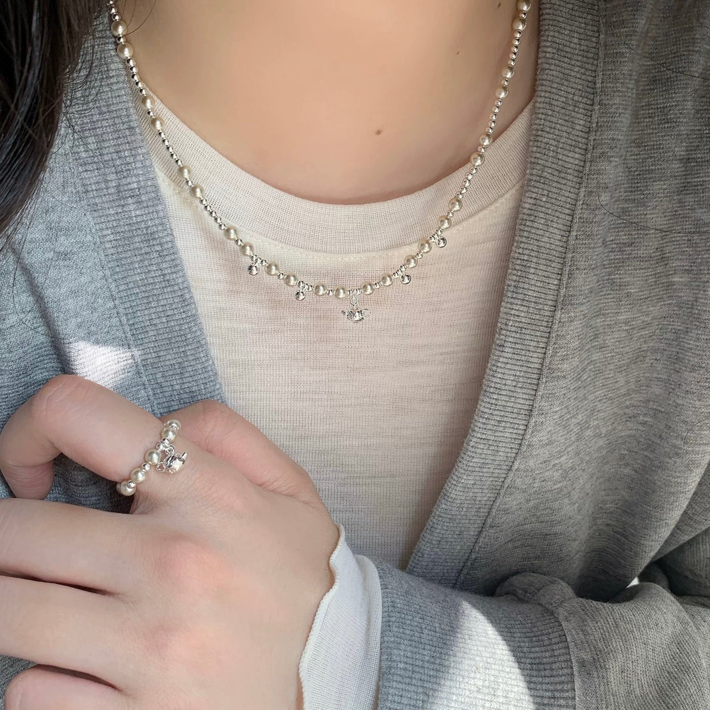 Afternoon Tea Pearl Jewelry Set