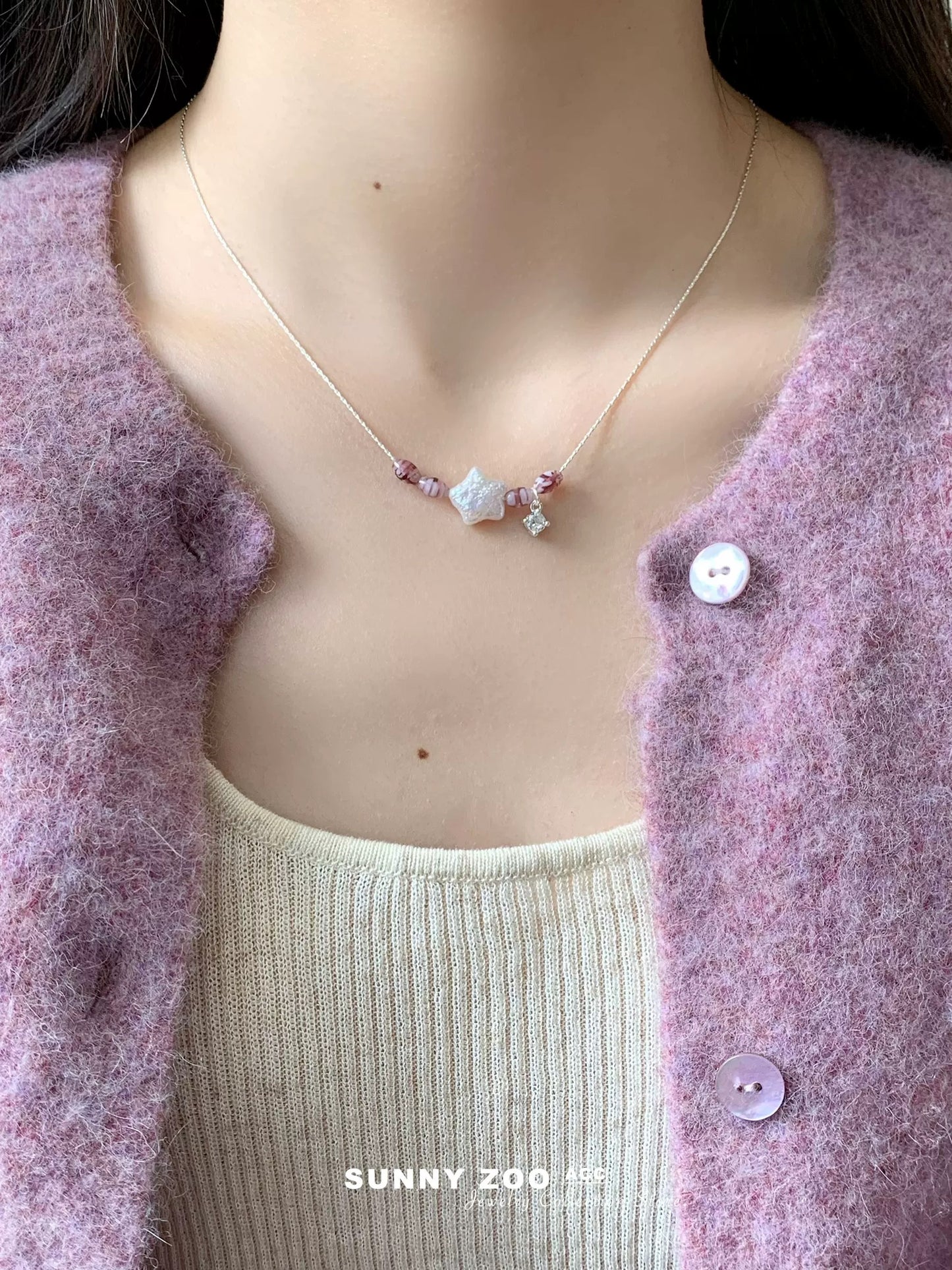 Star Baroque Pearl Necklace