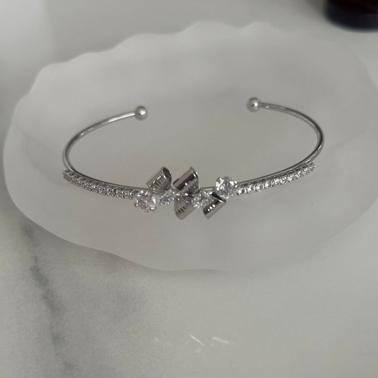Graceful Stack - Free Mixable silver Bracelet Collection
