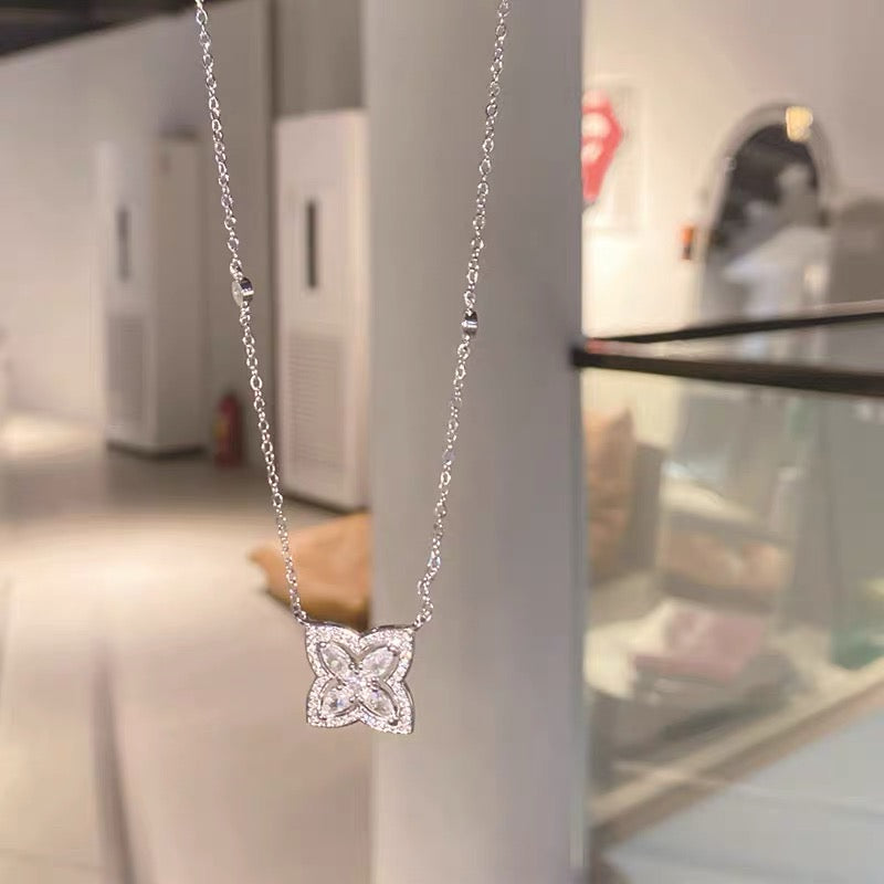 "The Blooming Soul" | Fine Intricate Floral Pendant Necklace