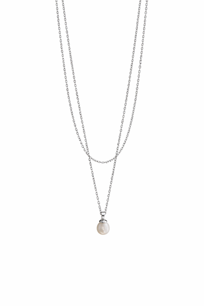 Double Layer Freshwater Pearl Necklace