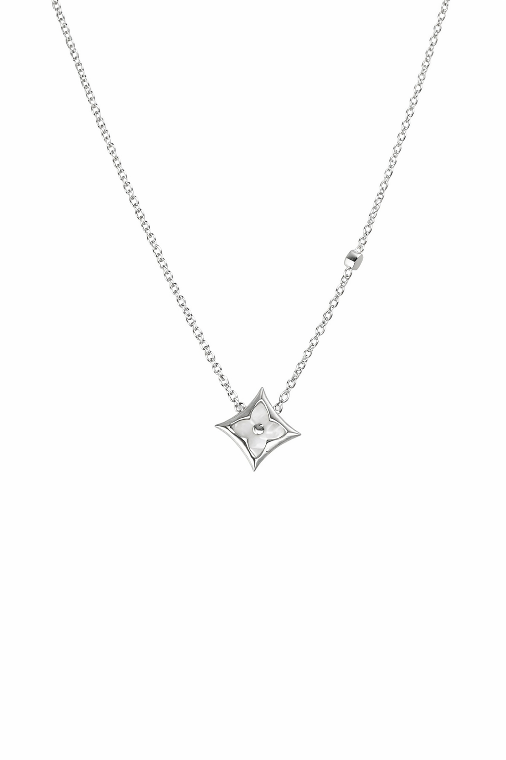 Silver Star Shell Necklace